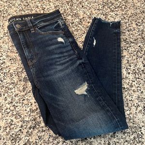 High waisted American Eagle skinny jeans